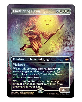 MTG | Cavalier of Dawn | Special Guests | Foil | NM | EN