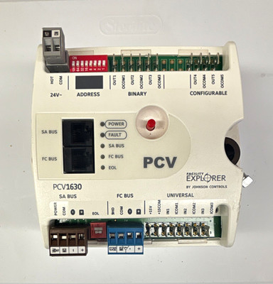 Johnson Controls Facility Explorer PCV1630 VAV Control Module 24 VAC Plastic