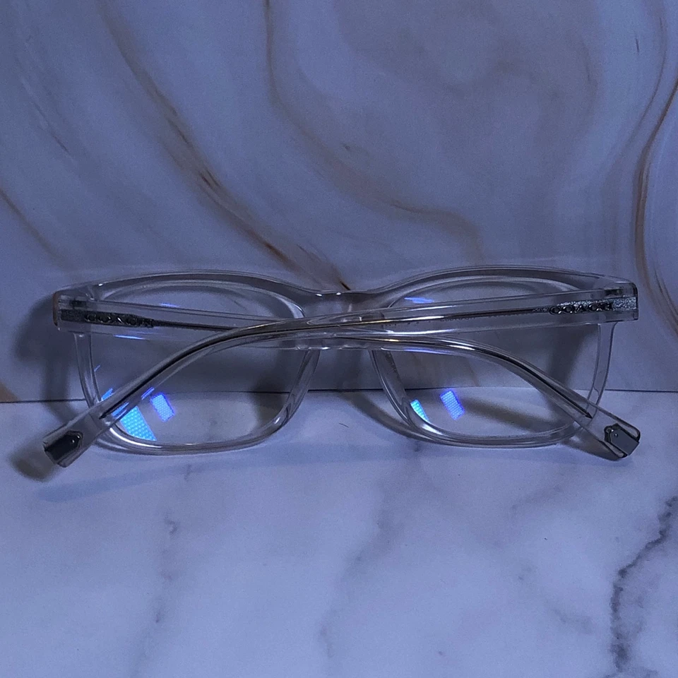 Monturas de gafas transparentes transparentes Coach HC6166U 5111 54-18-145 Foto 2 de 4
