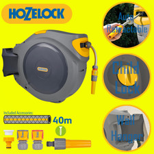 Hozelock 2595 40m Auto Reel Retractable Hose System Wall Mounted