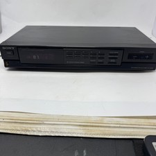 Vintage SONY ST-JX380 FM-AM Stereo Tuner TESTED WORKING SEE VIDEO