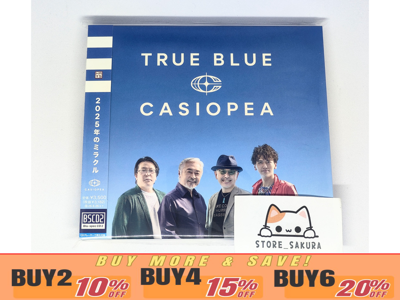Casiopea 3rd TRUE BLUE Blu-spec CD2 From Japan CD 10tracks