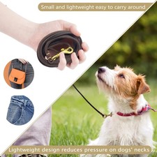 Leather Dog Leash 6 ft x 1/4 inch,Thin and Lightweight Leather Leashes for Sm...