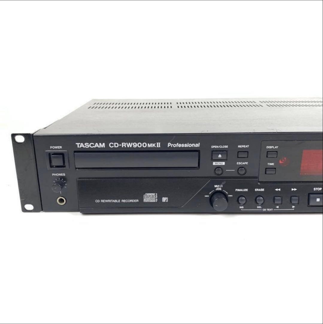 Tascam CD-RW900MKII Digital Coaxial RCA Headphone Jack Stereo CD