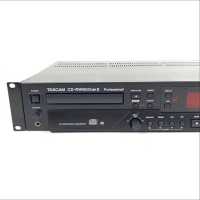 Tascam CD-RW900MKII Digital Coaxial RCA Headphone Jack Stereo CD