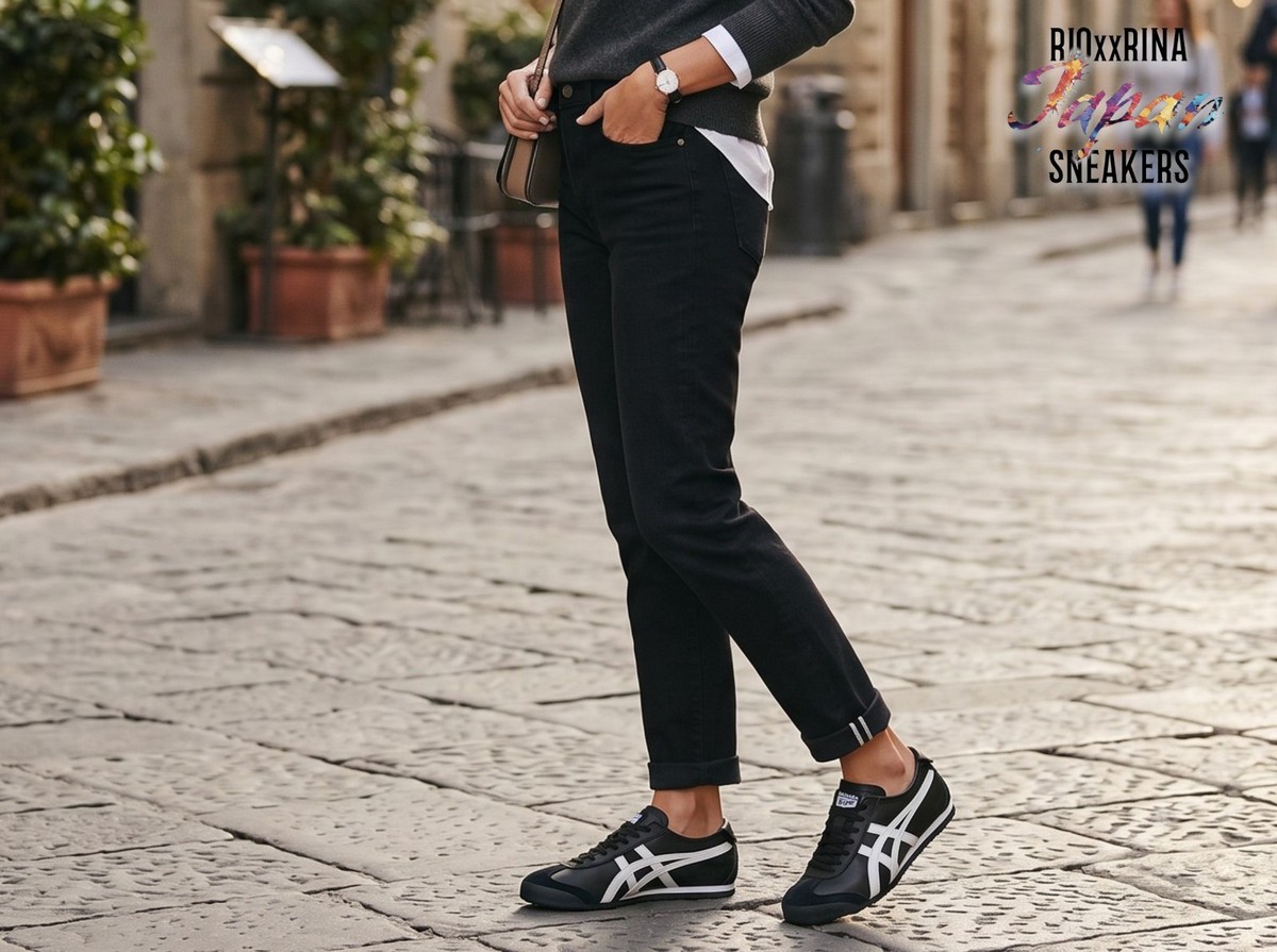Onitsuka Tiger MEXICO 66 1183C102 001 BLACK WHITE | eBay