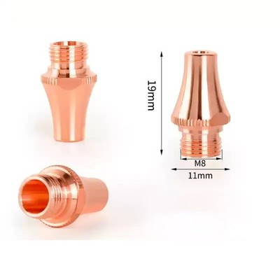 BOCI Origin Laser Cutting Nozzle D11 H19 M8 Ceramic Ring For Pipe Laser Cut Head