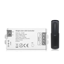 RF Single Color LED Strip Controller Wireless Remote Dimmer DC5V DC12V DC24V