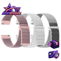 UhrenarmbäNder Nylon 16Mm-22Mm Schnellverschluss Atmungsaktiv Gewebt 3 StüCk