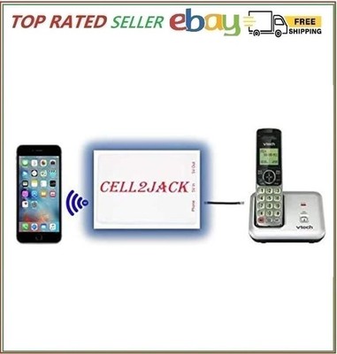 Cell2jack - Cellphone to Home Phone Adapter - Make and Receive Cell Phone Call