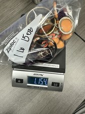 1 Lb 15 oz Bag Of Jewelry Earrings Bracelets Necklaces Misc Items Mystery Bag 