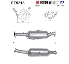 PARTIKELFILTER FÜR FORD KUGA II (DM2) - AS FT5213