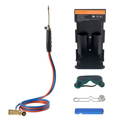 Uimoso Oxygen Propane Torch Kit Brass Welding Brazing Torch for Oxygen MAPP Gas