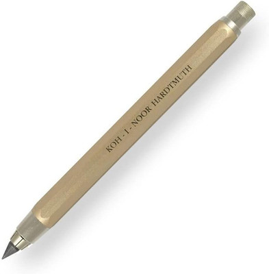 5.6Mm Diameter Mechanical Clutch Lead Holder Pencil - Gold