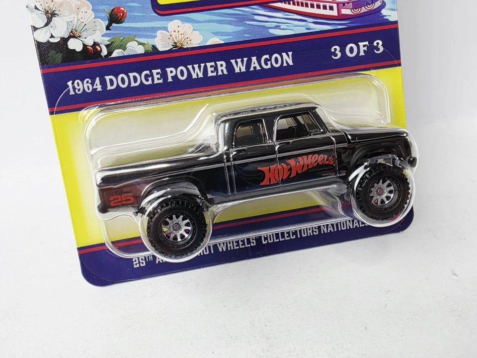HOT WHEELS 25TH NATIONALS 1964 DODGE POWER WAGON NEW VERY NICE!!! - Image 2 of 4