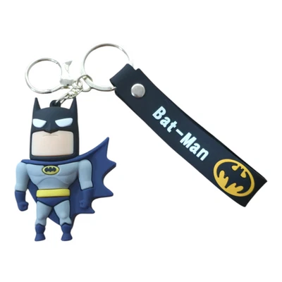 Batman Keychain Marvel Backpack Purse Zipper Charm Brand New Free Shipping - Image 1 of 4