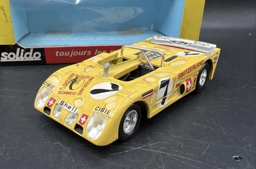Vintage 1:43 Solido No. 15 Lola T280. Mint In Original Box