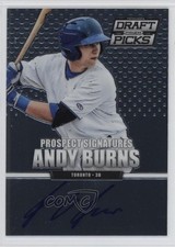 2013 Panini Prizm Perennial Draft Picks Prospect Signatures Andy Burns Auto 11bi