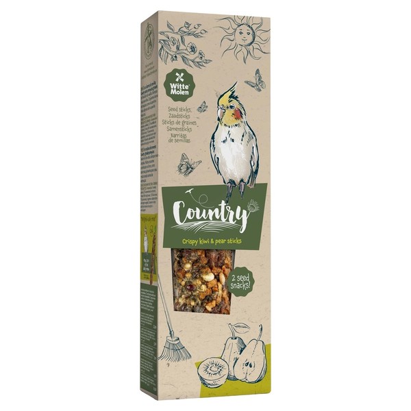 Witte Molen Country Samensticks GroßSittiche Kiwi & Birne 140 G, Uvp 2,99 Eur-image