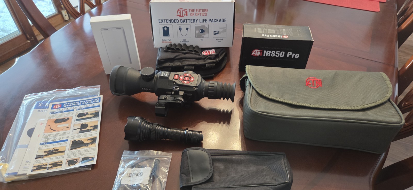 ATN X-Sight II HD 5-20X Day and Night Riflescope w/ Extended