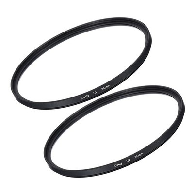 UV Lens Filter Camera Protection Filter with Multi-Layer Coatings 95mm 2 Pcs