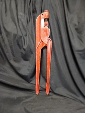 BURNDY Dieless Mechanics  Crimper, #8 Str - 250 kcmil Copper Code, #8