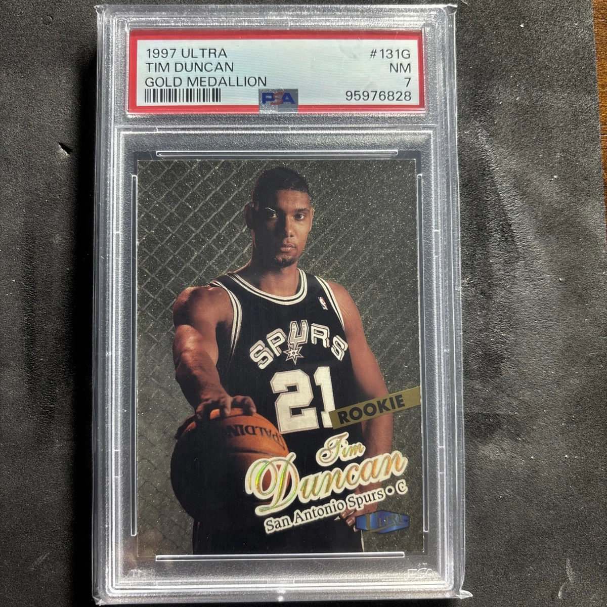 Fleer Tim Duncan Basketball Rookie Sports Trading Cards