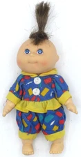 1995 Cabbage Patch Kids MINI Doll 4.5" MATTEL OAA Signed