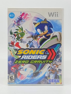 Sonic Riders Zero Gravity Nintendo Wii Game Disc Case Manual Sega Complete