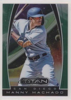 2019 Panini Chronicles Titan Green Prizm 30/50 Manny Machado #25 o7m