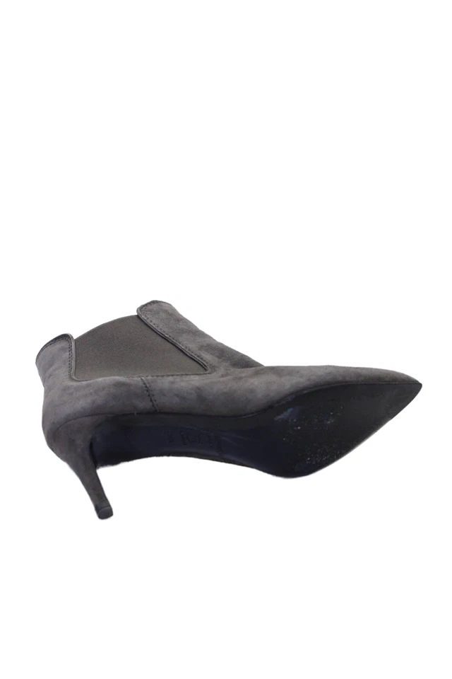 Pedro Garcia Mujer Gamuza Botines Gris Talla Eur 38 1/2 Foto 4 de 4