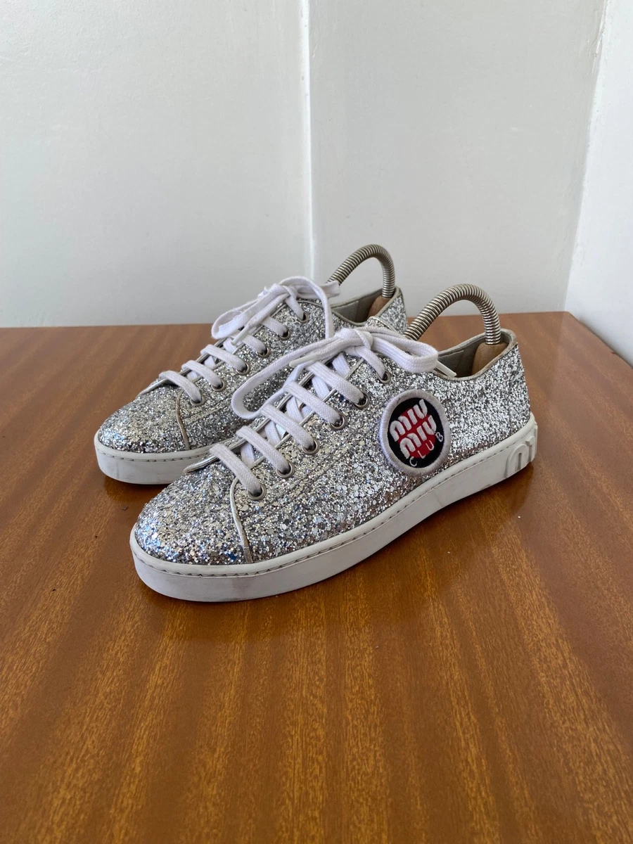 Miu Miu Silver Athletic Shoes for Women for sale | eBay