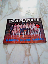 1969 NY KNICKS vs CELTICS Playoff #3 Program w NYTIMES ORIGINAL ARTICLE.2 TKT's