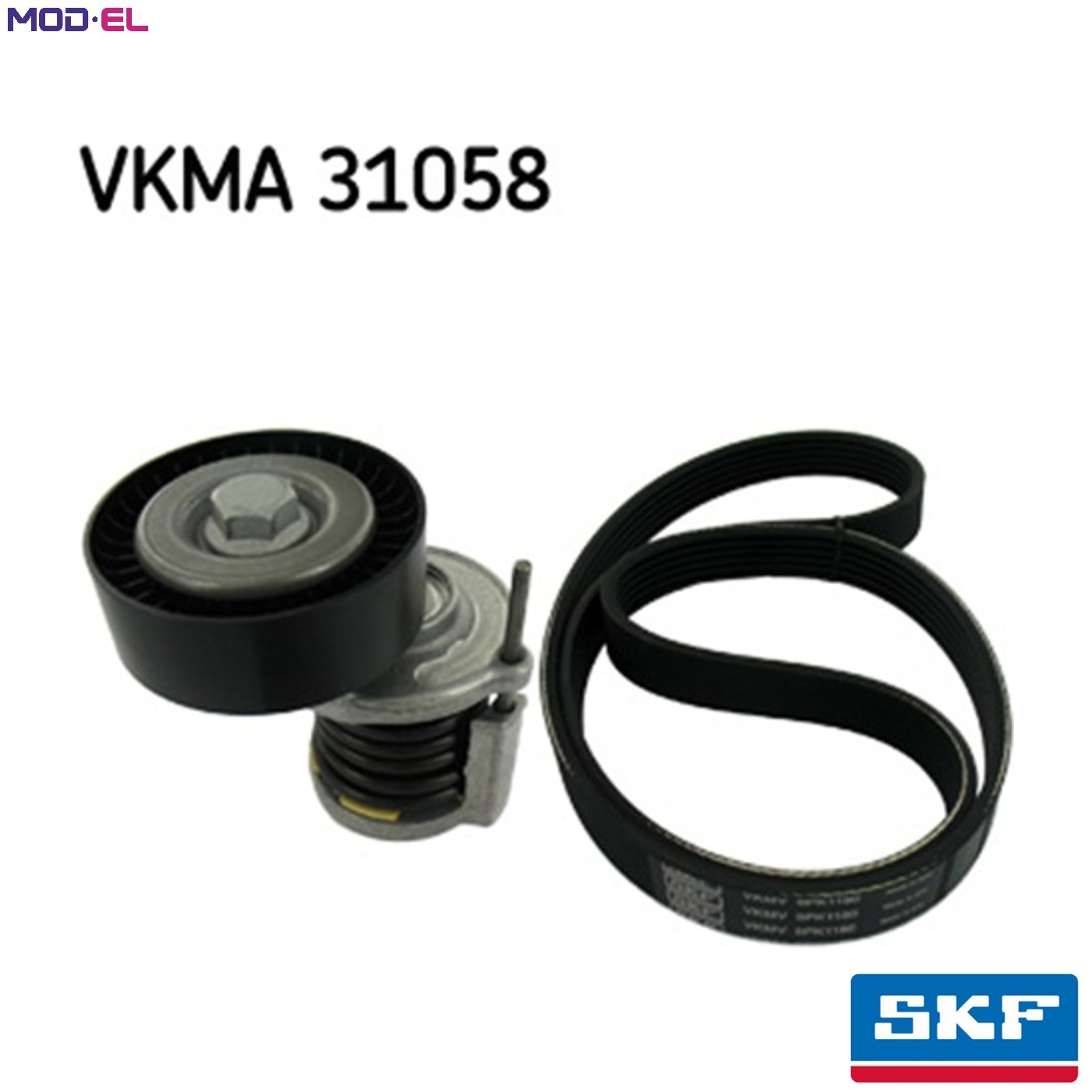 SKF VKMA 31058 V-Ribbed Belt Set for SEAT,SKODA,VW - Image 10