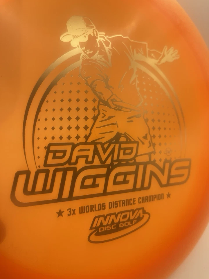 Innova Boss David Wiggins 3X World Disc Golf Distance Champion 159g - Image 3 of 4