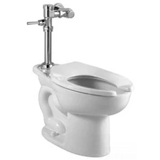 American Standard 2854.016.020 White Madera Elongated Manual Flush Valve Toilet