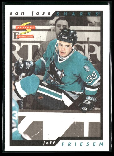 1996 Score Jeff Friesen #4 card
