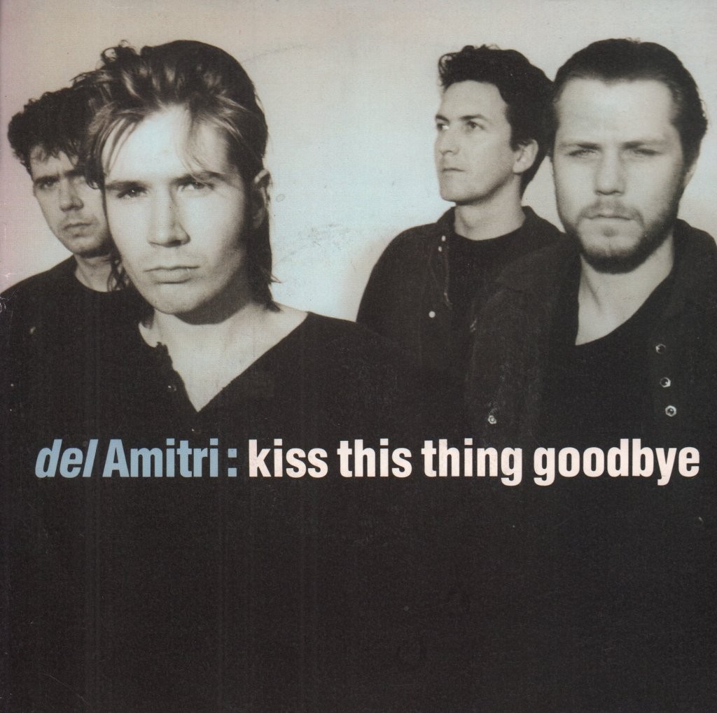 Del Amitri Kiss This Thing Goodbye 7"" vinyl UK A&m 1989 silver injection label