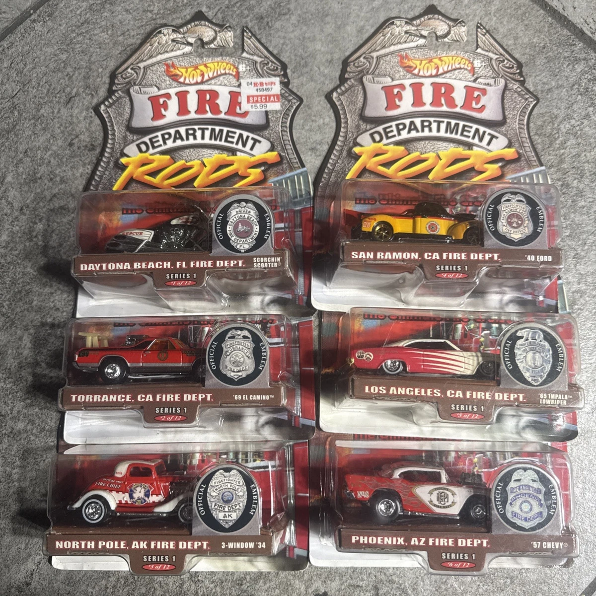 Hot Wheels Hot Wheels Fire Rods Contemporary Manufacture Diecast
