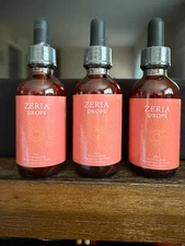 Zeria Sunless Tanning Drops - Watermelon flavor - 3 bottles, 60 ml each - no box