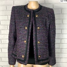 Lombardi Academia Purple Tweed Jacket