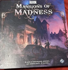 Fantasy Flight Games Mansions of Madness 2nd edition Board Game Bin#23