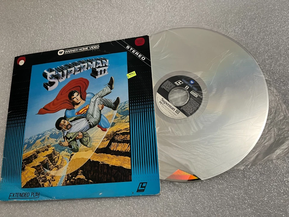 SUPERMAN III 2-Laserdisc LD SET - Imagem 3 de 3