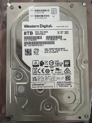 Western Digital Ultrastar DC HC320 8TB SAS 3.5'' Internal Hard Drive