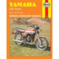 Yamaha YCS-3E/YCS-5E/RD200/RD200DX 1971-1979 Motorrad Reparaturhandbuch Haynes