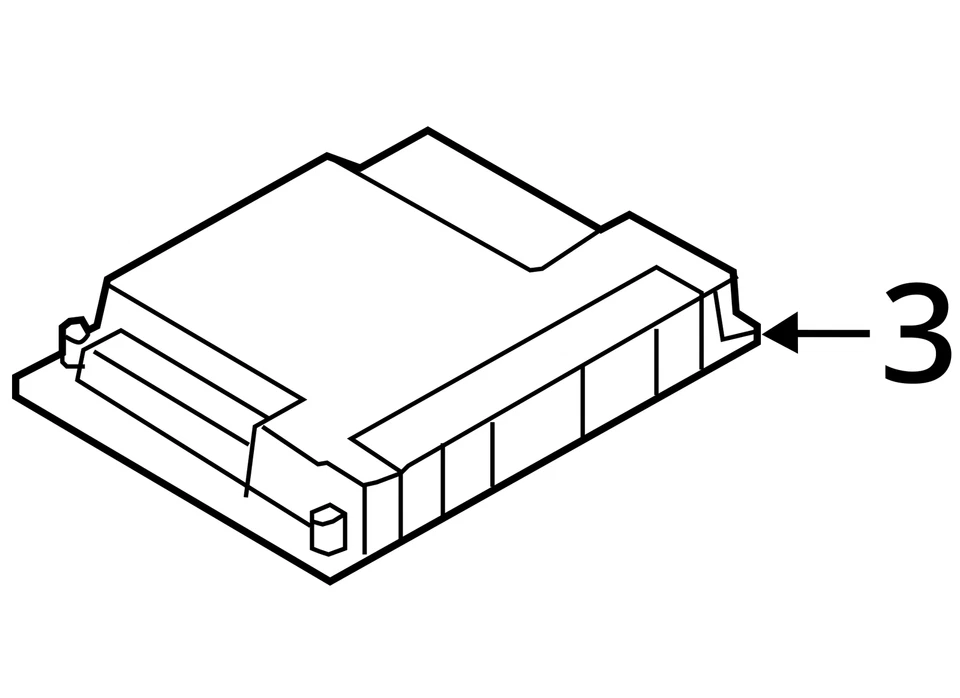 Módulo de control electrónico ECM motor 3,0 L turbo compatible con BMW X6 15-19 3843338 Foto 4 de 4