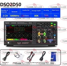 Hantek DSO2D50 2CH Digital Storage Oscilloscope Signal Generator 500Mhz 2GSa/s