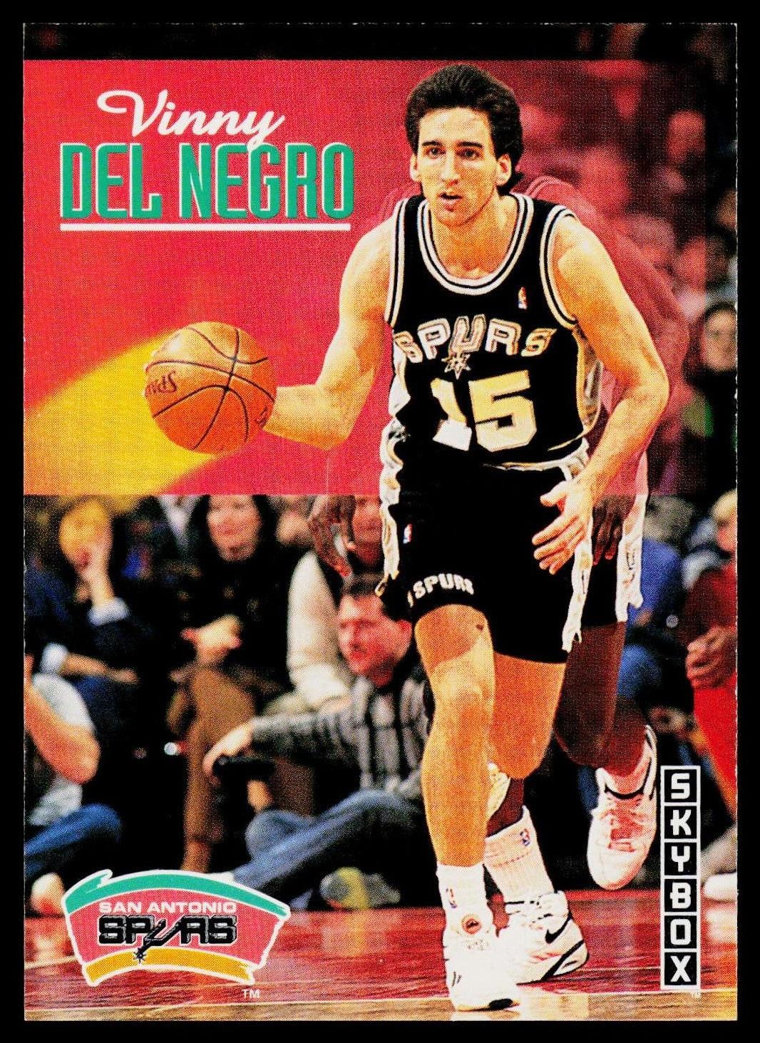 1992-93 SkyBox #380 Vinny Del Negro