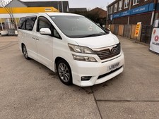 Toyota Vellfire 2.4 Petrol Auto 7 Seats Ulez