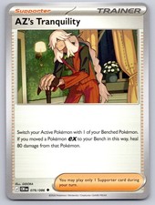 AZ's Tranquility 076/086 Uncommon Chaos Rising Pokemon Near Mint